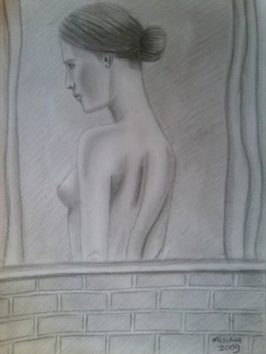 Tekening getiteld "nude woman nr 14" door Mischa, Origineel Kunstwerk, Anders