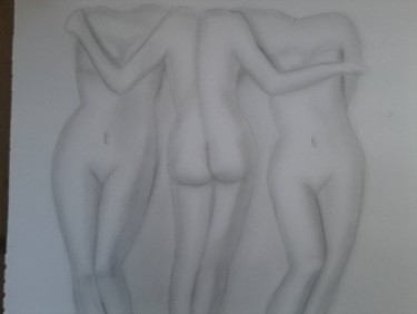 Tekening getiteld "threesome part 2" door Mischa, Origineel Kunstwerk, Anders
