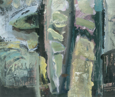 Картина под названием "three trees" - Mishyra Vladimir, Подлинное произведение искусства, Масло