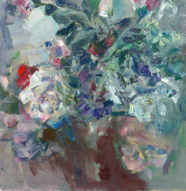 Pittura intitolato "bouquet" da Mishyra Vladimir, Opera d'arte originale, Olio