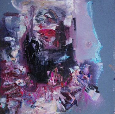 Картина под названием "abstract still life" - Mishyra Vladimir, Подлинное произведение искусства, Масло
