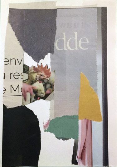 Collages intitolato "dde" da Miss Eclectic, Opera d'arte originale, Carta