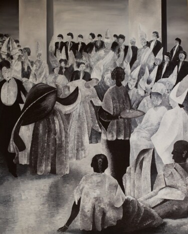 Pittura intitolato "MBOTAY DES SIGNARES" da Mister Copro, Opera d'arte originale, Acrilico