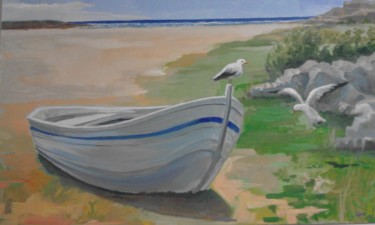 Pintura titulada "Marea baja" por Antonio Sanchez, Obra de arte original