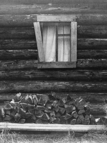 Fotografía titulada "Деревня призрак #1" por Mitiai Menshoi, Obra de arte original, Fotografía analógica