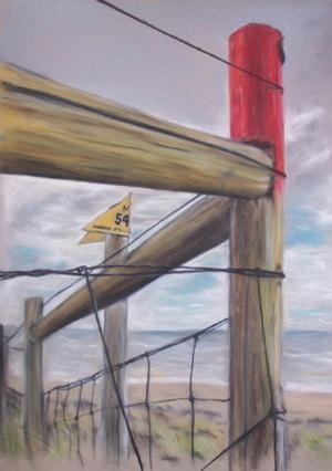 Painting titled "Flag 54" by Mitchell Mcintyre, Original Artwork