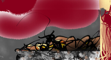 「scape 140」というタイトルのデジタルアーツ Mi Tinaによって, オリジナルのアートワーク, デジタル絵画