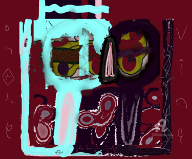 Digital Arts titled "dying on the vine" by Mi Tina, Original Artwork, Digital Painting