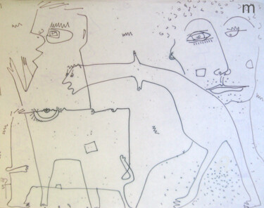 Drawing titled "some kinds" by Mi Tina, Original Artwork, Marker