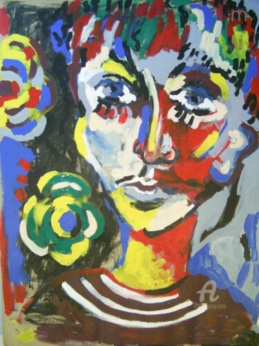 Pittura intitolato "Spring" da Mi Tina, Opera d'arte originale, Olio