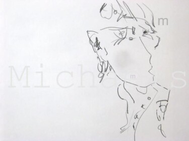 Dessin intitulée "Sketchbook Page, sh…" par Mi Tina, Œuvre d'art originale, Crayon