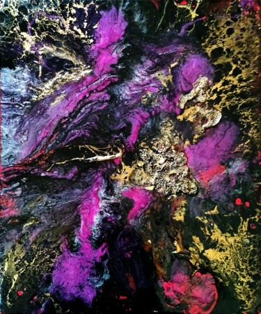 Pintura titulada ""Brimir"" por Mitty, Obra de arte original, Pigmentos Montado en Bastidor de camilla de madera