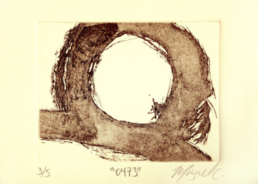 Отпечатки и Гравюры под названием "0473" - Mizael C., Подлинное произведение искусства, гравюра