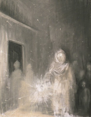 Pintura titulada "светило" por Mizrakhiberia, Obra de arte original, Otro