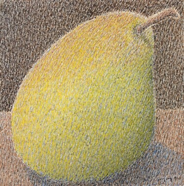 "Poire" başlıklı Tablo Marie José Malargé tarafından, Orijinal sanat, Guaş boya
