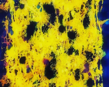 Peinture intitulée "Yellow" par Maria Ro Art, Œuvre d'art originale, Acrylique Monté sur Châssis en bois