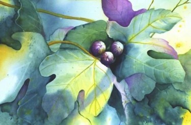 "LES FIGUES" başlıklı Tablo Marie-Jeanne Bronzini tarafından, Orijinal sanat, Diğer