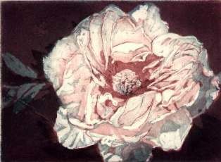 Peinture intitulée "Rosa" par Marie Josèphe James, Œuvre d'art originale