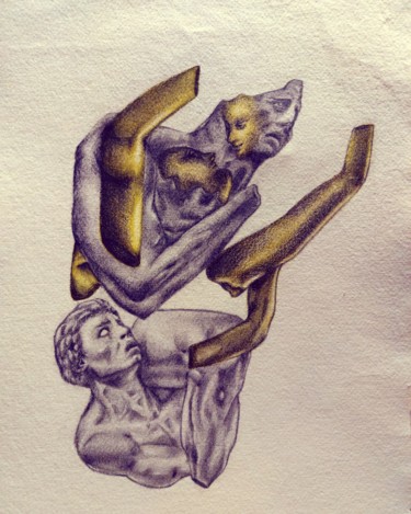 Pray for good, Look for chaos Drawing titled "Pray for good, Look…" by Mjyf, Original Art, Pencil