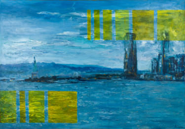 Pintura intitulada "Liberty" por Mk Anisko, Obras de arte originais, Óleo