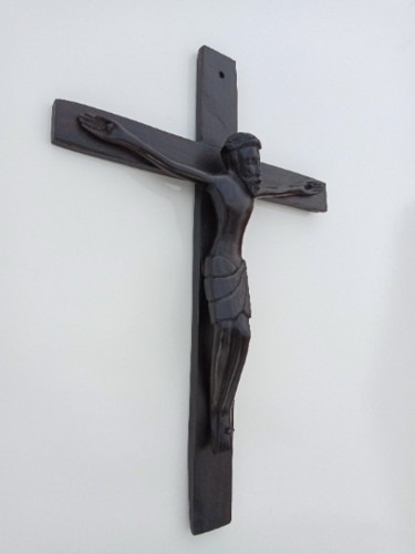 "Jesus Christ,Jesus…" başlıklı Heykel Jafeth Moiane tarafından, Orijinal sanat, Ahşap