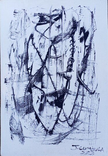 Картина под названием "Best of abstracts,…" - Jafeth Moiane, Подлинное произведение искусства, Акрил