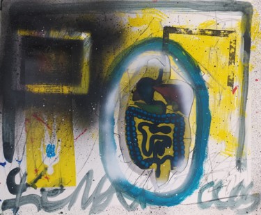 Tekening getiteld "I have no stomach f…" door Mladen Lazarević, Origineel Kunstwerk, Graffiti