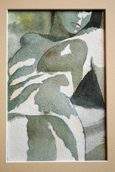 Aqua 1 #artistsupportpledge Peinture intitulée "Aqua 1 #artistsuppo…" par Michel Leclercq, Œuvre d'art originale, Aquarelle