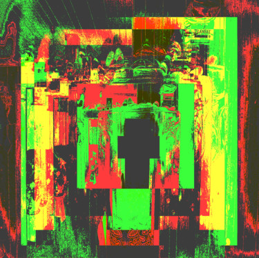 Digitale Kunst mit dem Titel "DAN LA CASE" von Mlgtra, Original-Kunstwerk, Fotomontage