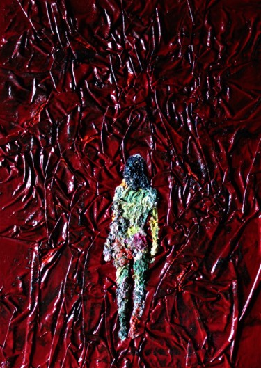 Painting titled "In Hell" by Margarita Makarova, Original Artwork, Oil