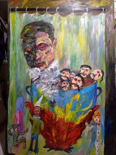 Картина под названием "Ukraine 2" - Margarita Makarova, Подлинное произведение искусства, Масло