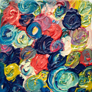 A million candles Painting titled "A million candles" by M Mystery Artist, Original Artwork, Acrylic