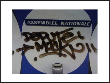 "Assemblée Nationale" Réhaussement argent pur 100% Photographie intitulée ""Assemblée National…" par ⭐Mock⭐, Œuvre d'art originale, Photographie argentique Monté sur Autre pan…