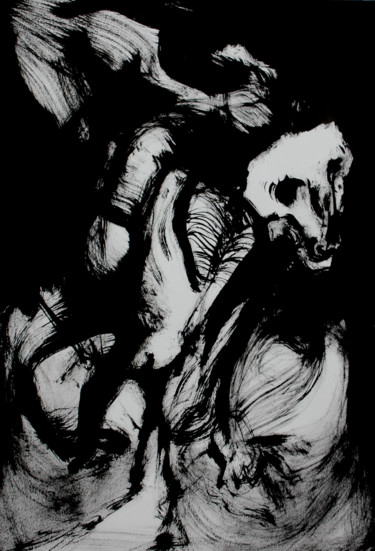 Pintura titulada "В уголках души.  Da…" por Taisiia Menigecheva, Obra de arte original, Tinta
