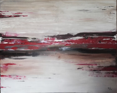 Schilderij getiteld "Brumes" door Mof, Origineel Kunstwerk, Acryl