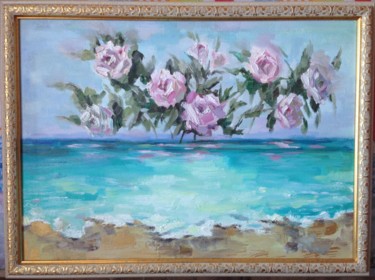 Картина под названием "Моё море" - Даша Могилева, Подлинное произведение искусства, Масло