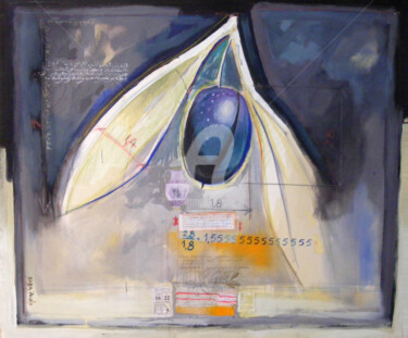 Malerei mit dem Titel "Ni orientale, occid…" von Mohammed Mhmd Baba Bb, Original-Kunstwerk, Acryl