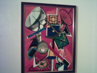 Painting titled "LES INSTRUMENTS D'A…" by Mohammed Rachid Iraqi, Original Artwork