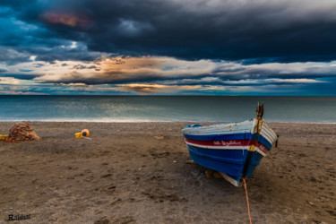 Photography titled "Plage de Oued Laou" by Mohammed, Original Artwork