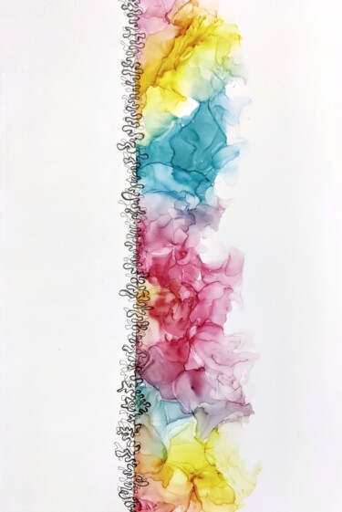 Malarstwo zatytułowany „Colors of Hope” autorstwa Mohita Garg, Oryginalna praca, Atrament