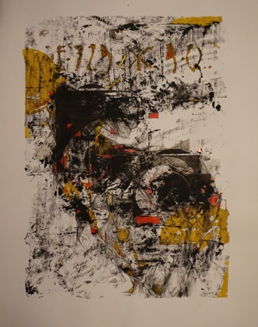Peinture intitulée "abstract" par E.729, Œuvre d'art originale, Acrylique