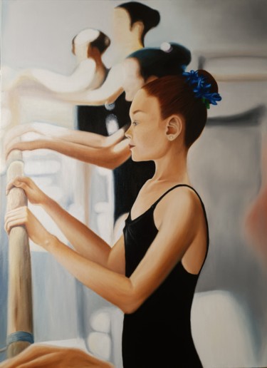 Картина под названием "Я всё смогу" - Halina Maiseyeva, Подлинное произведение искусства, Масло Установлен на Деревянная рам…