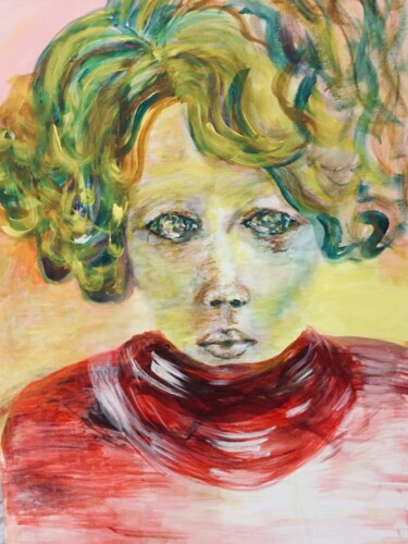 Pintura titulada "Girl" por Molcum, Obra de arte original, Acrílico