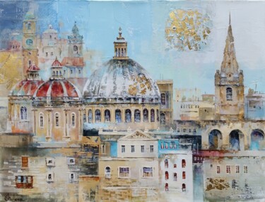 Картина под названием "Malta" - Molena, Подлинное произведение искусства, Акрил