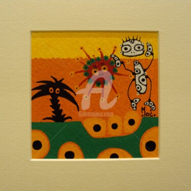 Peinture intitulée "Petit MOLI 0623." par Moli, Œuvre d'art originale
