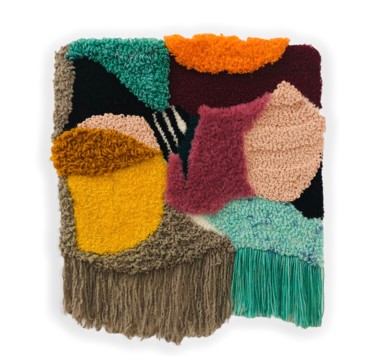 PoW Arte textil titulada "PoW" por Molk_design, Obra de arte original, Tapiz