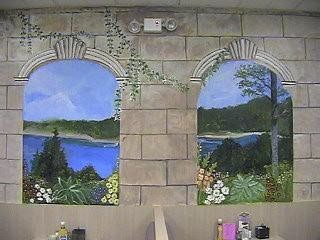 Painting titled "mural" by Slavica Petrovic-Geissler, Original Artwork