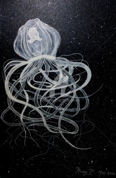 绘画 标题为“Luminescence” 由Mona Bessaa, 原创艺术品, 丙烯