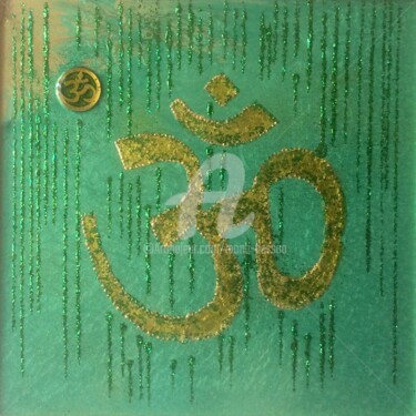 Painting titled "Om 16/108 - Beyond…" by Mona Bessaa, Original Artwork, Acrylic