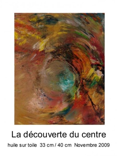 Peinture intitulée "La découverte du ce…" par Mona Roussette, Œuvre d'art originale